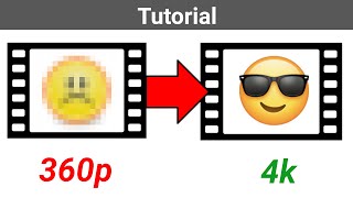 Auflösung von Videos mit KI erhöhen  Waifu2x Tutorial deutsch [upl. by Bela921]