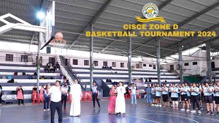 CISCE ZONE D BASKETBALL TOURNAMENT 2024  HIGHLIGHTS [upl. by Nylhtiak]