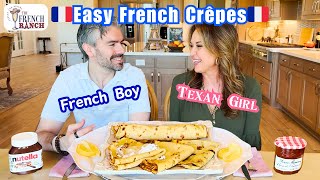 How to Make Perfect French Crepes  Easy Crepe Recipe amp Pro Tips for Delicious Results [upl. by Anav709]