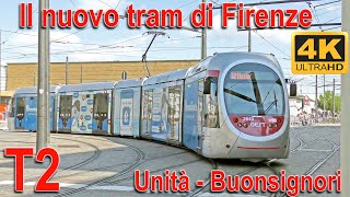 Il nuovo tram di Firenze  T2  Prima parte [upl. by Adnamar]