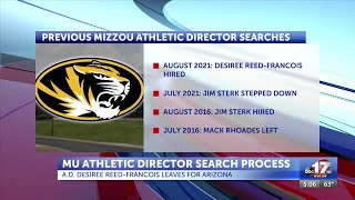 Mizzou embarks on search for new athletic director after surprise exit [upl. by Maisey812]