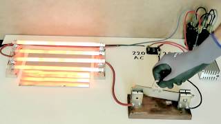 AC versus DC load breaking comparison with a knife switch [upl. by Kati]