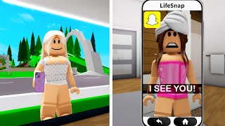 SPYING IN ROBLOX SNAPCHAT [upl. by Bordiuk]