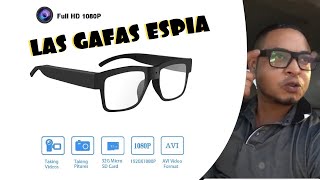 Gafas Espia 1080 30fps  Los Lentes Espia  Valen La pena  Gafas con Camara [upl. by Lohrman]