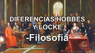 Diferencias Hobbes y Locke  Filosofía  Educatina [upl. by Chaing]