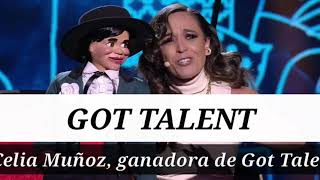 CELÍA MUÑOZ ganadora GOT TALENT 2021 Una gala con mucho talento [upl. by Enamrahc684]