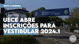 Uece abre inscrições para vestibular 20241 saiba como participar [upl. by Howenstein206]