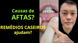 AFTAS CAUSAS PREVENÇÃO E REMÉDIOS CASEIROS [upl. by Takeo294]