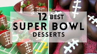 12 Best Super Bowl Desserts superbowl superbowlfood superbowl2024 football gamedayfood [upl. by Eelinnej787]