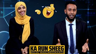 Jilaa Safa iyo Abdiaziz Really ka run sheeg maxaa kala qabsaday kobactv funny [upl. by Angadresma814]