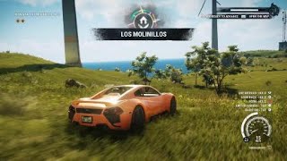 Just Cause 4  Car stunt with map at Recalada Los Molinillos [upl. by Corinna]