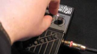 Rocktek Distortion Not So Pro Guitar Shop Demo [upl. by Festa]