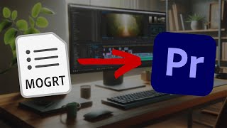 How To Import Mogrt Files Into Premiere Pro [upl. by Ehcadroj]