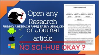 No SciHub Now [upl. by Obeded]