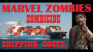 Marvel Zombicide ZOMBIES SHIPPING COSTS [upl. by Tudor196]