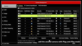 How to add new IP Camera in hikvision NVR [upl. by Ayanal]