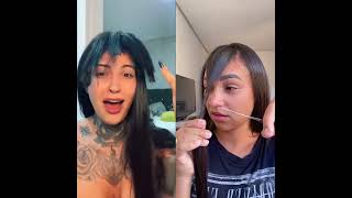 Não faça franja antes de ver esse tutorial hahaha Tutorial de franja hahahaha [upl. by Nisior177]