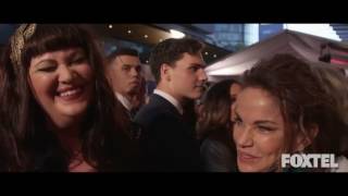 Katrina Milosevic amp Sigrid Thornton  Logies Red Carpet [upl. by Selemas]