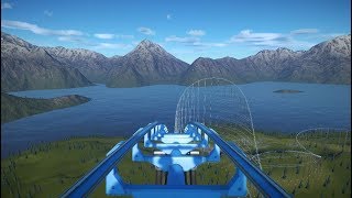 Planet Coaster The Sky Terra Roller Coaster [upl. by Davina]