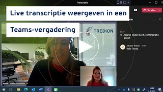 Live transcriptie weergeven in een Teamsvergadering [upl. by Nyletac]