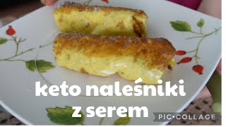 przepis na keto naleśniki z serem [upl. by Orgalim]