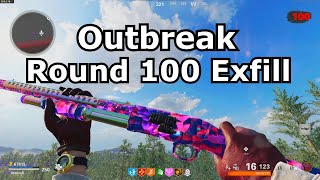 Outbreak Round 100 Exfill cold war zombies [upl. by Pero254]