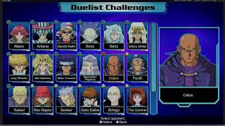 Yugioh Legacy of the Duelist Challange duels vs Odion [upl. by Cornelie103]