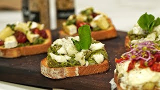 3 opciones de Bruschettas Mágicas  Bimbo [upl. by Tichonn]