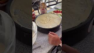 Pensé que era crepera desechable 😅😅 viral recetas crepes [upl. by Aneehsak]