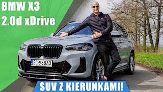 Bmw X3 M Sport 2022 Facelift 20d xDrive 190KM 2023 SUV z Kierunkami [upl. by Seek]