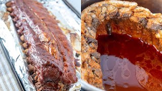 Instant Pot Ribs With Cola BBQ Sauce [upl. by Yemrots9]