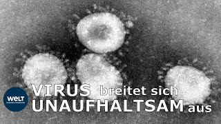 CORONAVIRUS AUS CHINA Zahl der Erkrankten steigt rasant  Zwei Verdachtsfälle in Frankfurt [upl. by Selry]