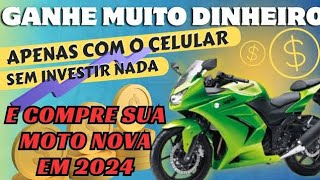 Como ganhar dinheiro na internet em 2024 apenas com o celular e sem investir nada [upl. by Leodora]