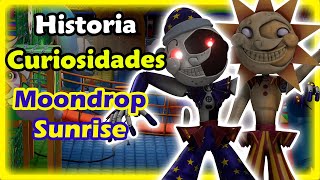 MoondropSundrop Historia y Curiosidades FNAF Security Breach B Yelion [upl. by Janus]