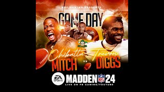 TREVON DIGGS vs MADDEN GOD [upl. by Aneloaup]