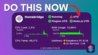 THIS is how to manage your Homebridge Dashboard [upl. by Cirdnek737]