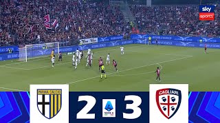 ParmaCagliari 23  Lega Serie A 202425  Highlights della Partita [upl. by Bland137]