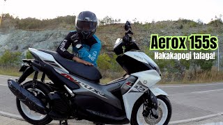 Aerox 155 ReviewTop SpeedAcceleration TestBROS Motorides [upl. by Hartzel378]