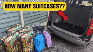 Hyundai i800 boot space review How many suitcases can it hold [upl. by Shira]