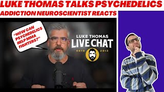 Could Psychedelics Help Treat MMA Fighters with CTE in the Future  Addiction Neuroscientist Reacts [upl. by Andris]