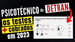 PSICOTECNICO DETRAN 2023 – Testes de atenção  Exames psicológicos  Avaliação Psicológica Detran [upl. by Wilkison]