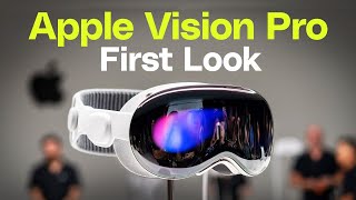 Apple Vision Pro first look [upl. by Eilssel]