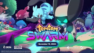 Temtem Swarm  Early Access Release Date Trailer [upl. by Lathan]