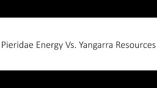 Stock Screener Ep 220 Pieridae Energy Vs Yangarra Resources [upl. by Ahcmis]