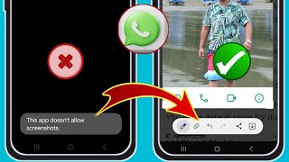 How To Screenshot Someone Profile Picture On WhatsApp DP 2024 [upl. by Gniy]