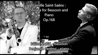 Camille SaintSaëns Sonata for Bassoon and Piano [upl. by Scarrow]