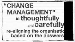 OCM  Organizational Change Management [upl. by Ecirbaf]