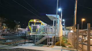 Evening down Bairnsdale loco hauled for the final week departs Dandenong 725pm 9 September 2024 [upl. by Eneladgam932]