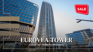 Eurovea Tower  byt na luxusnom poschodí s dokonalým výhľadom [upl. by Carling]