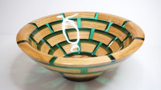 Woodturning  The Jade Brick Bowl [upl. by Ochs217]